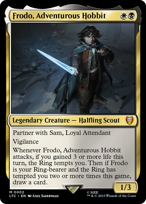 Frodo, Adventurous Hobbit (ltc)
