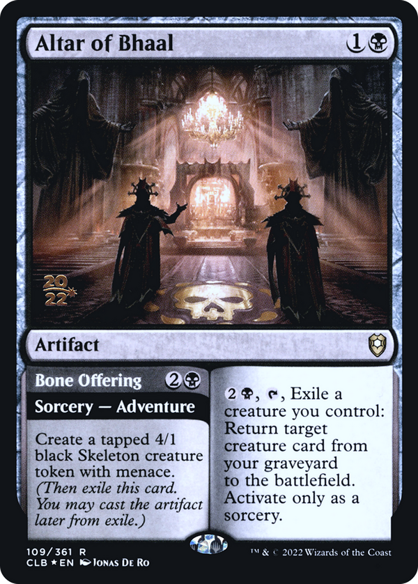 Altar of Bhaal // Bone Offering (pclb)