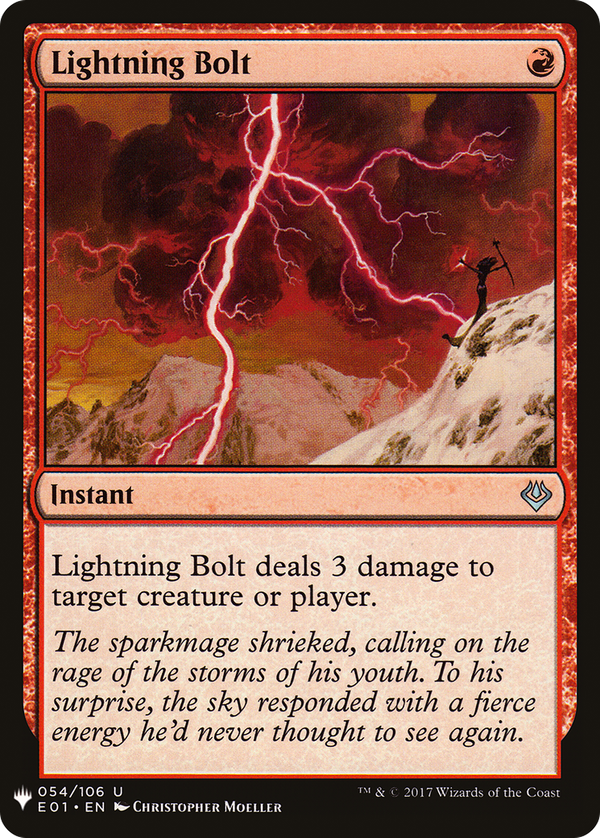 Lightning Bolt (plst)