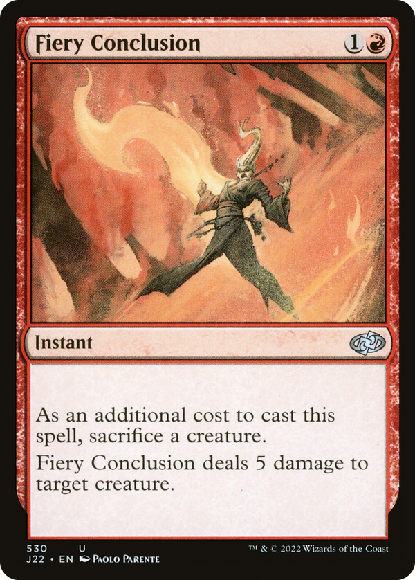 Fiery Conclusion (j22)