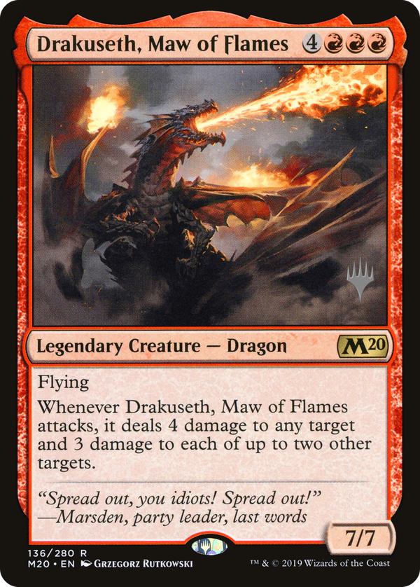 Drakuseth, Maw of Flames (pm20)