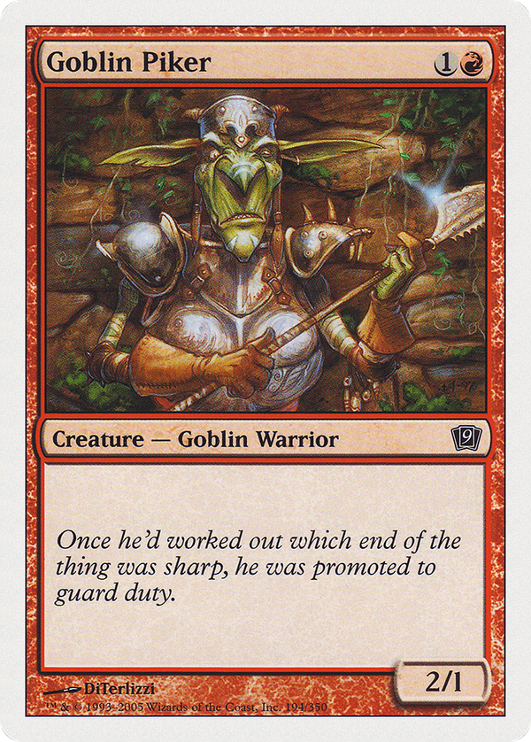 Goblin Piker (9ed)