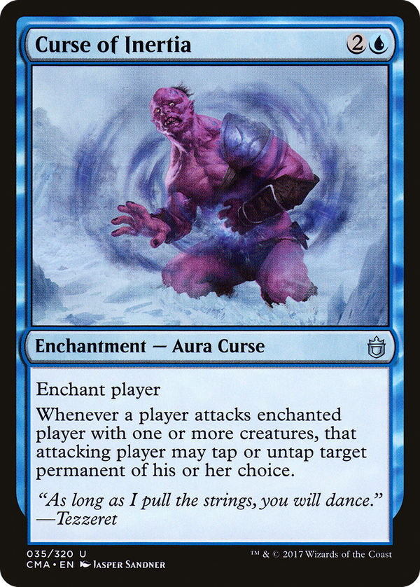 Curse of Inertia (cma)