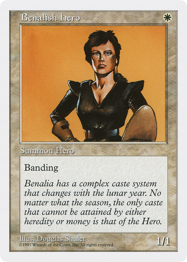 Benalish Hero (5ed)