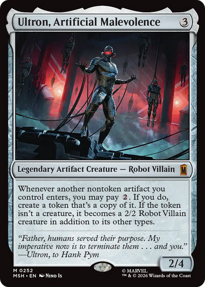 Ultron, Artificial Malevolence
