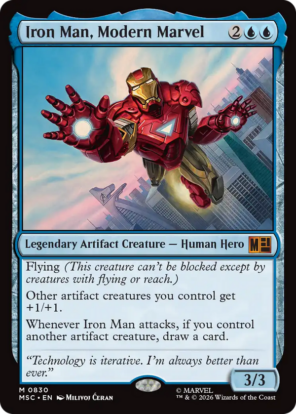 Iron Man, Modern Marvel (msc)