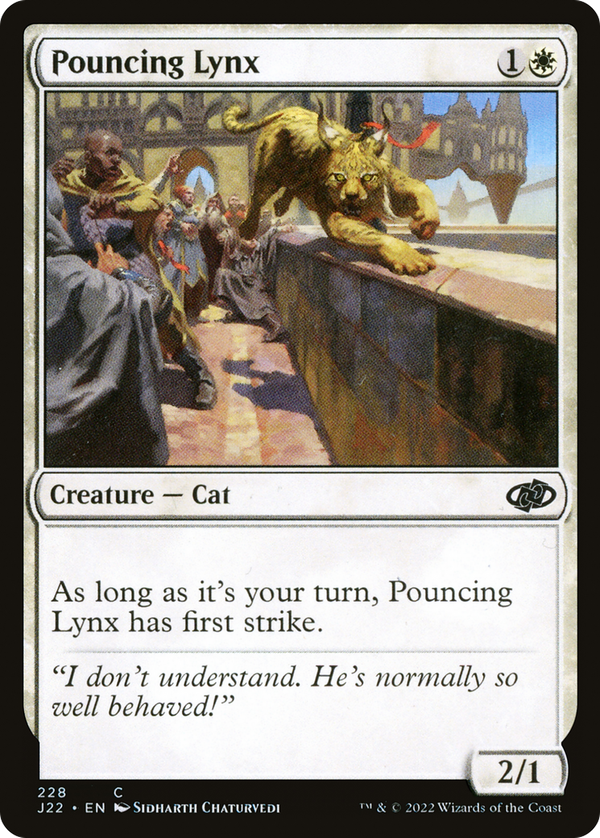 Pouncing Lynx (j22)