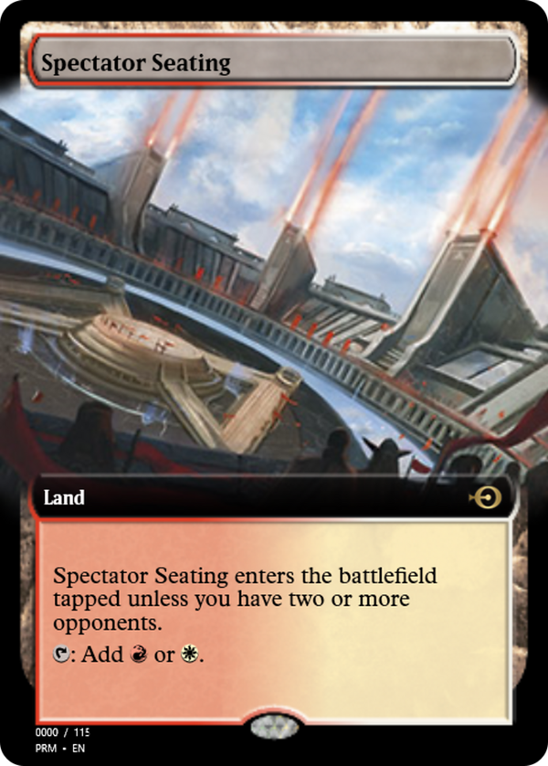 Spectator Seating (prm)