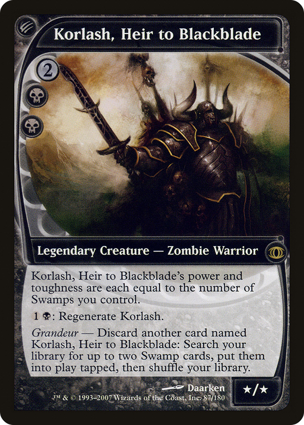 Korlash, Heir to Blackblade (fut)