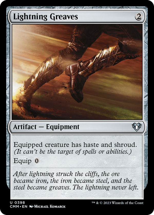 Lightning Greaves (cmm)
