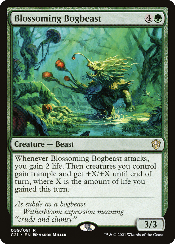 Blossoming Bogbeast (c21)