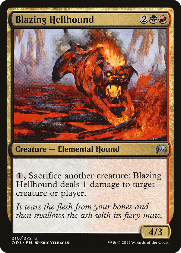 Blazing Hellhound (ori)