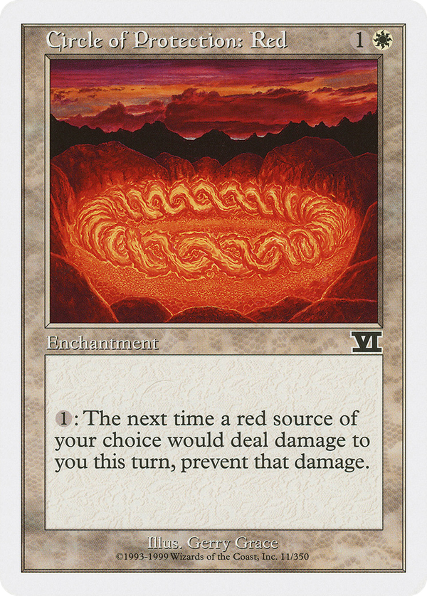 Circle of Protection: Red (6ed)