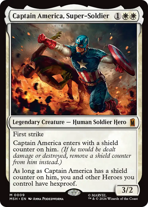 Captain America, Super-Soldier (msh)