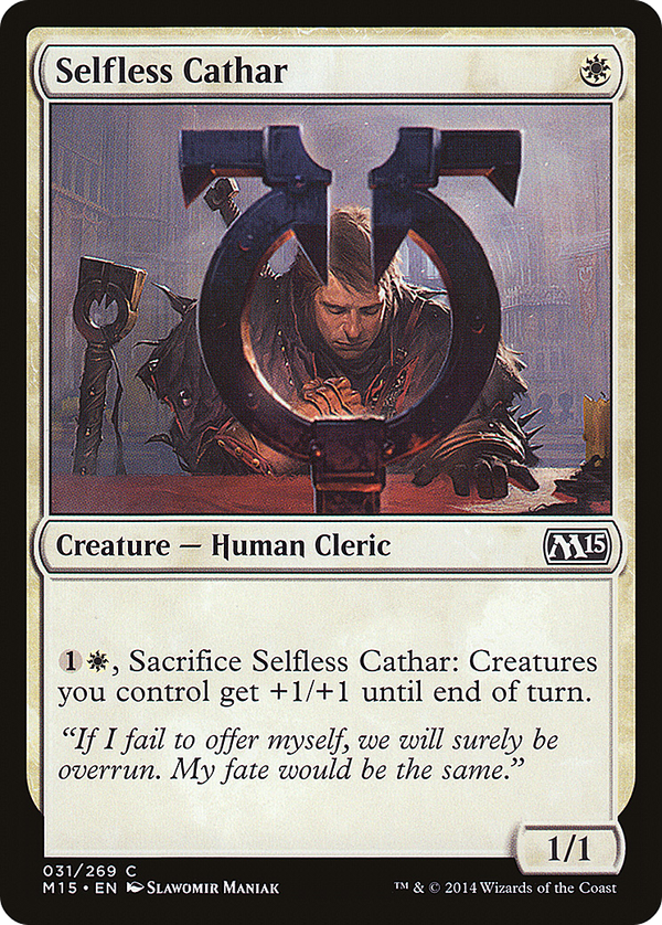 Selfless Cathar (m15)