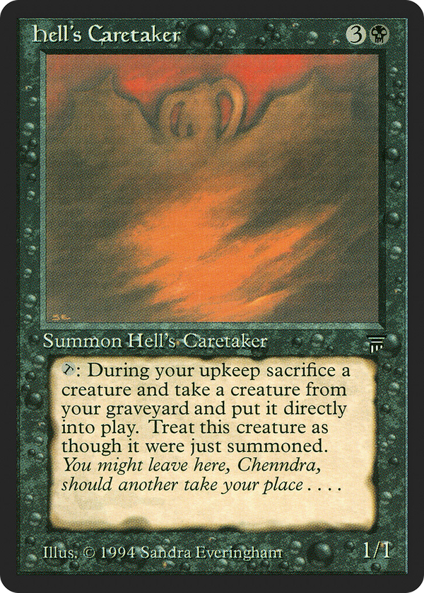 Hell's Caretaker (leg)