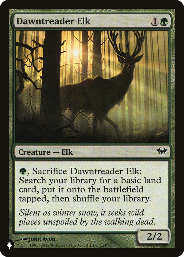 Dawntreader Elk (plst)