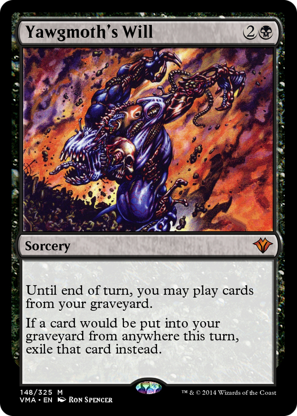 Yawgmoth's Will (vma)