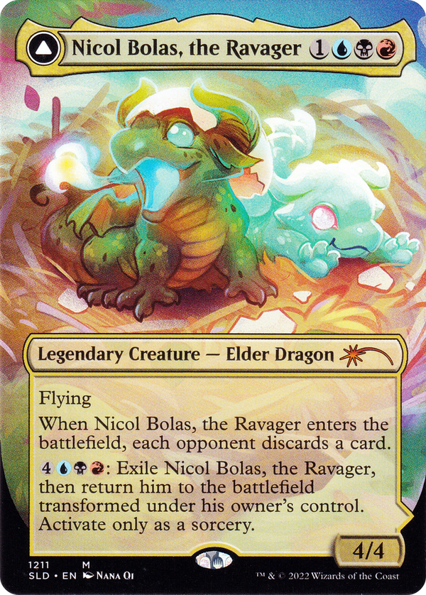 Nicol Bolas, the Ravager // Nicol Bolas, the Arisen (sld)