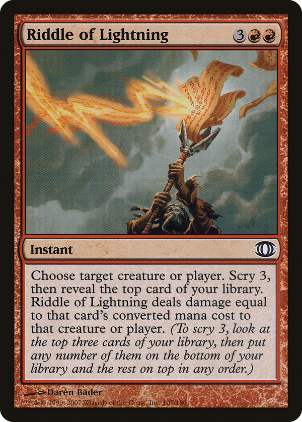 Riddle of Lightning (fut)