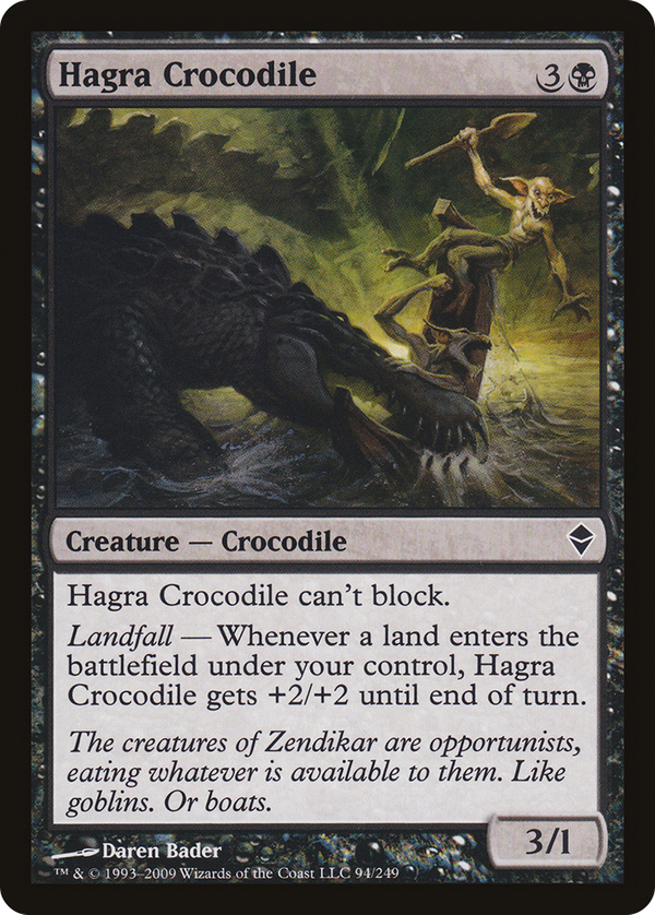 Hagra Crocodile (zen)