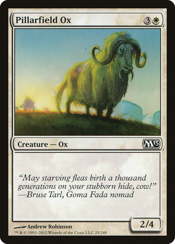 Pillarfield Ox (m13)