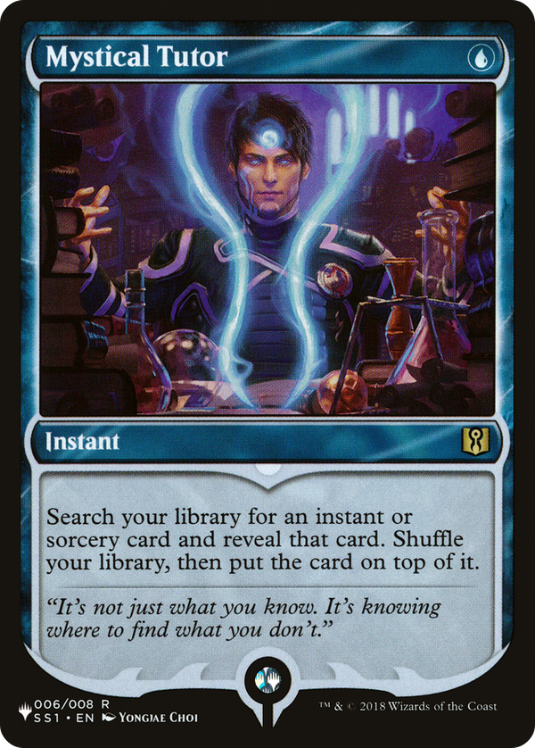 Mystical Tutor (plst)