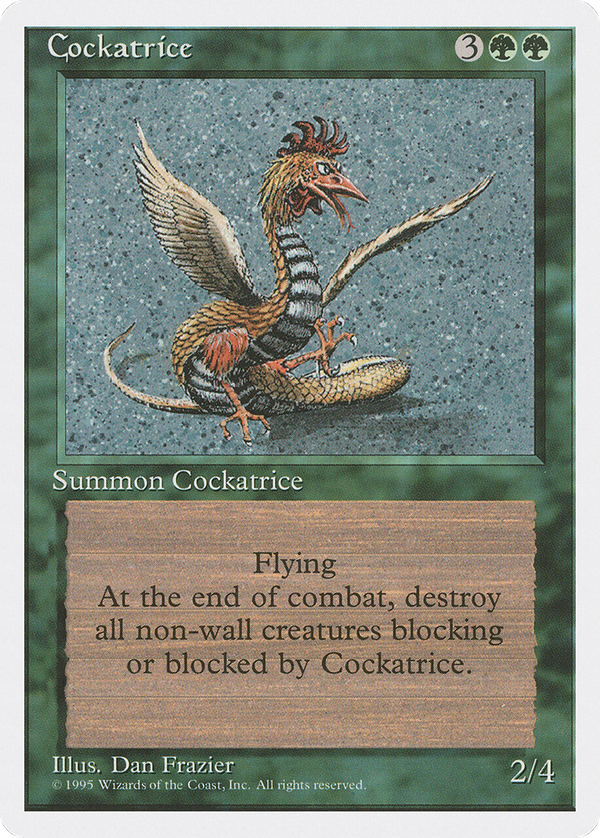 Cockatrice (4ed)