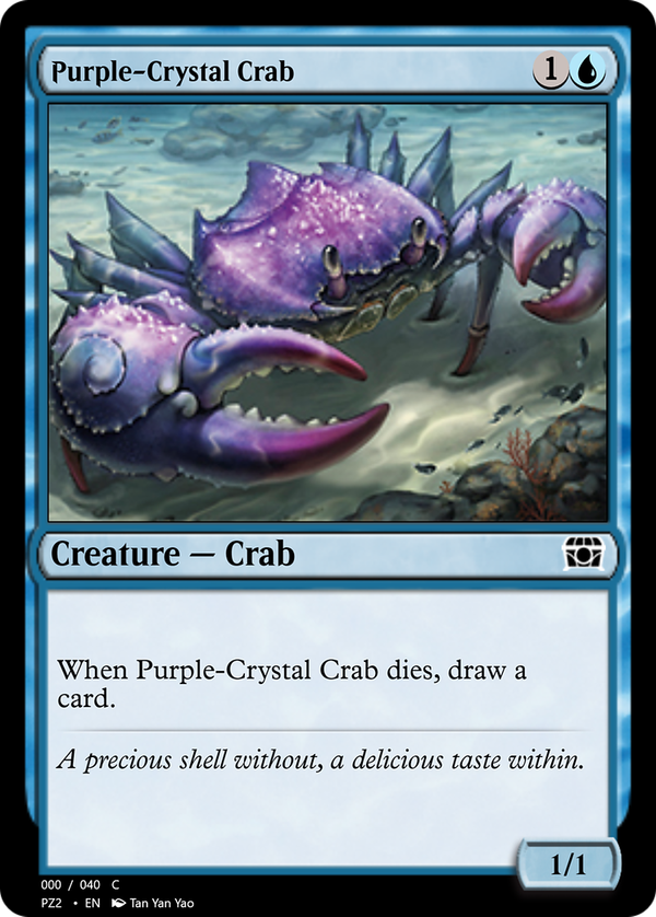 Purple-Crystal Crab (pz2)