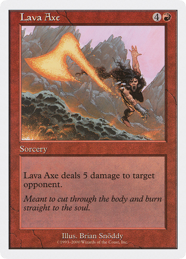 Lava Axe (s00)