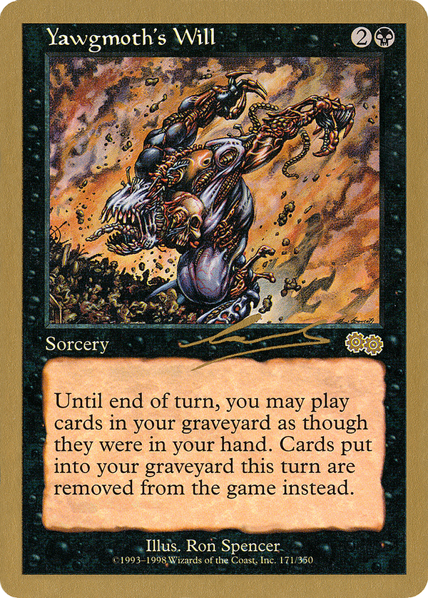 Yawgmoth's Will (wc00)