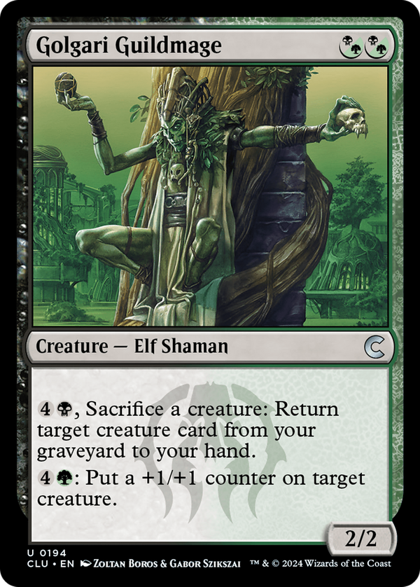 Golgari Guildmage (clu)