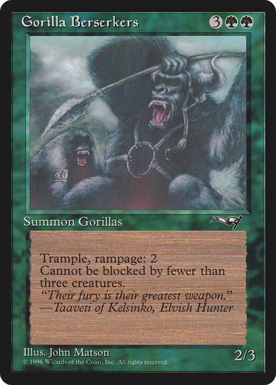 Gorilla Berserkers