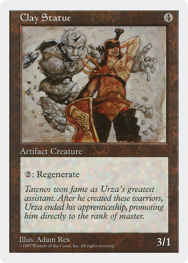 Clay Statue (5ed)