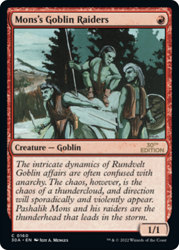 Mons's Goblin Raiders (30a)
