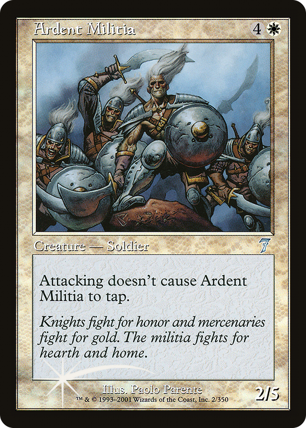 Ardent Militia (7ed)