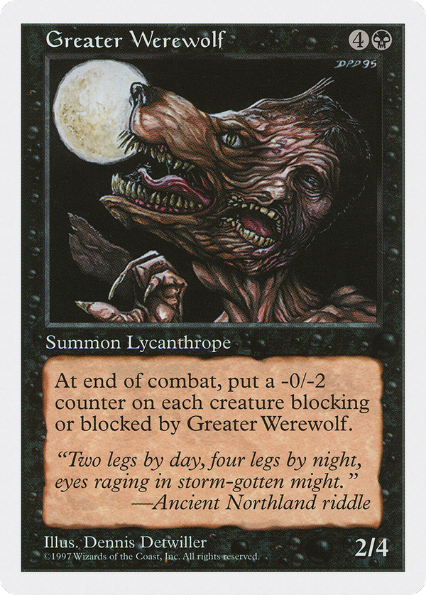 Greater Werewolf (5ed)