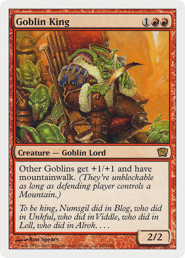 Goblin King (9ed)