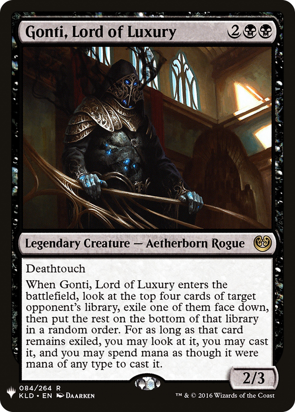 Gonti, Lord of Luxury (plst)