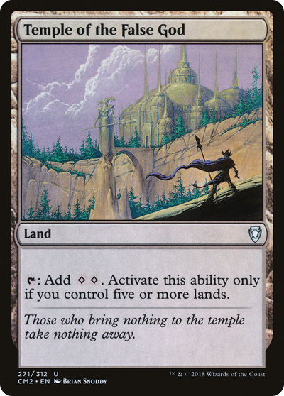 Temple of the False God