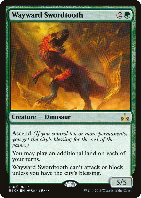 Wayward Swordtooth (rix)