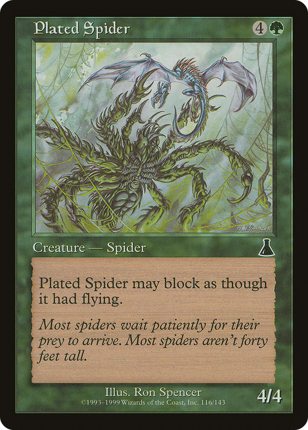 Plated Spider (uds)