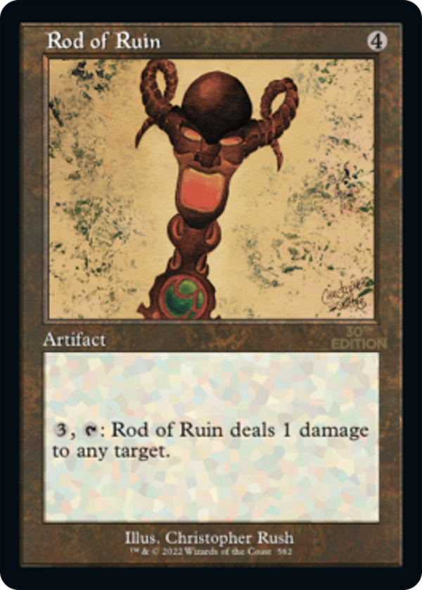 Rod of Ruin (30a)