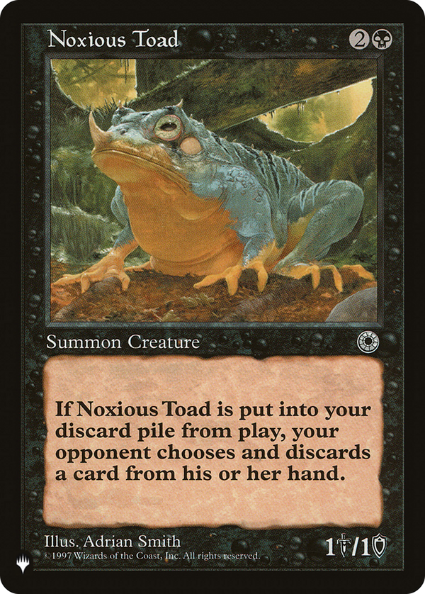 Noxious Toad (plst)