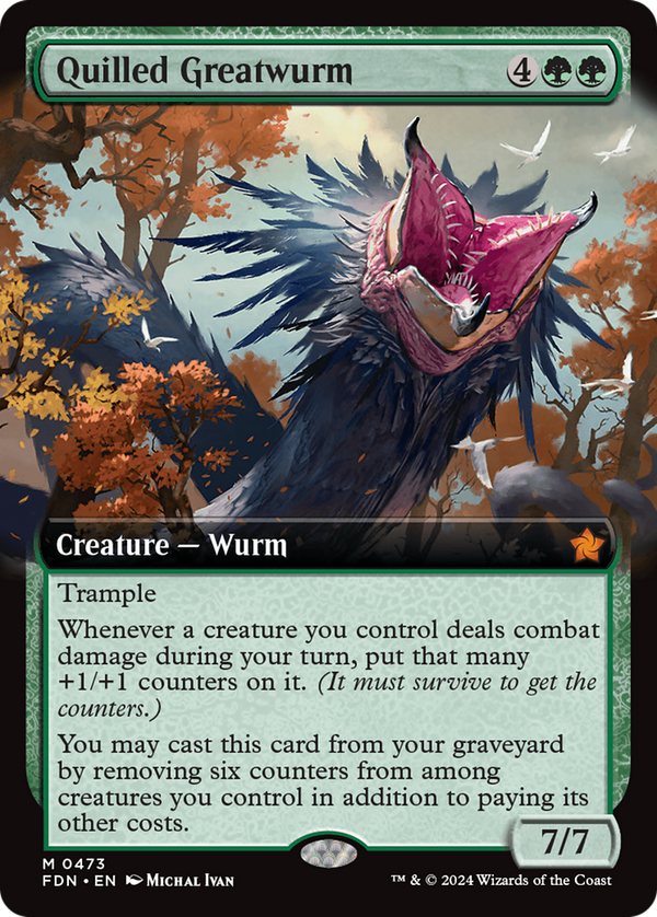 Quilled Greatwurm (fdn)