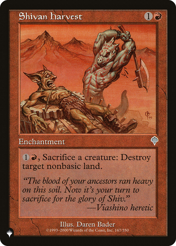 Shivan Harvest (plst)
