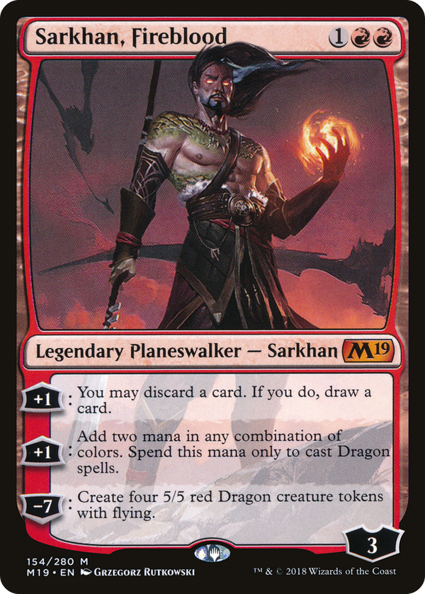 Sarkhan, Fireblood (m19)