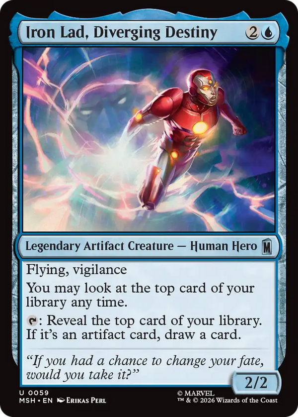 Iron Lad, Diverging Destiny (msh)