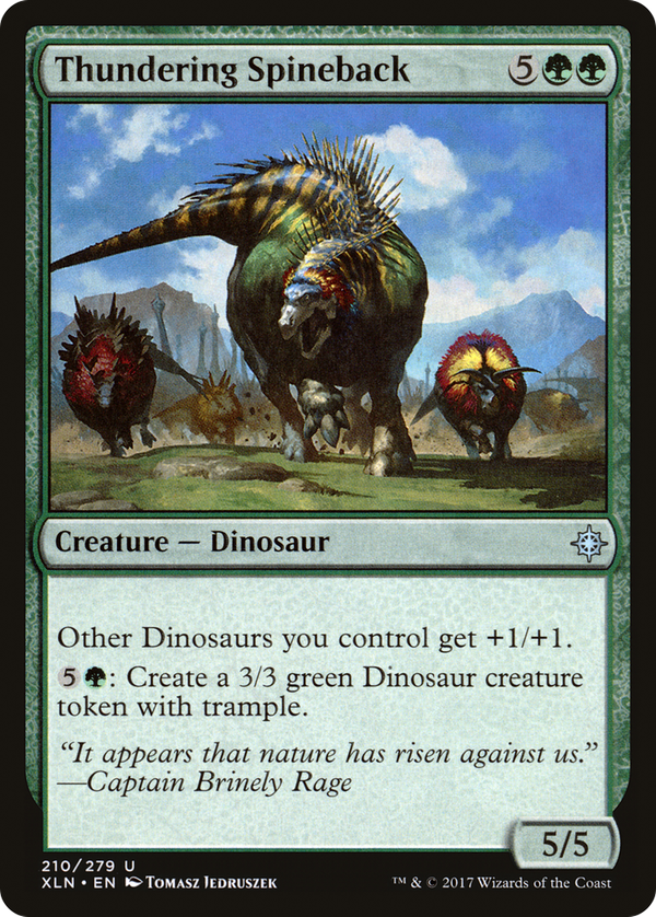 Thundering Spineback (xln)