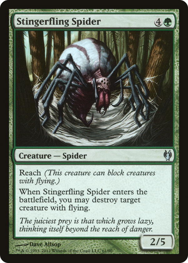 Stingerfling Spider (ddj)